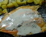 Foto del paso 7 de la receta: Trucha al roquefort con papas crocantes