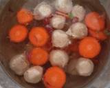 Cara Membuat Sayur sop bakso  2