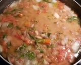 A picture of step 2 of Homemade Mexican beans.