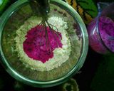 Foto langkah ke 1 dari resep Dadar Gulung Isi Pisang | Buah Naga Merah.