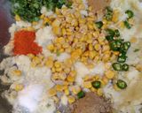 A picture of step 1 of Aloo ke kabab.