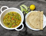 A picture of step 4 of Broad Bean Seed Dal.