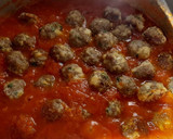 Foto del paso 4 de la receta: Albóndigas con pasta