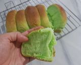Foto langkah ke 6 dari resep Killer toast pandan rebake resep tintin rayner/Roti tawar sobek.