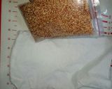 Hình bước làm 1 của món Thạch Bông Cỏ Đài Loan (Aiyu Jelly)