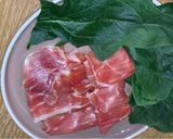 Foto del paso 9 de la receta: Ciabatta con relleno de Queso de cabra con especias, jamón serrano, espinacas y crema de balsámico