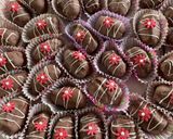 A picture of step 1 of Tempting chocolate treats.