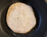 A picture of step 8 of Spelt flatbreads with za’atar - vegetarian.