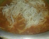 A picture of step 3 of Masala e Noodles & Kofta Pizza.