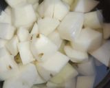 A picture of step 1 of Aloo soya methi tadka sabzi.