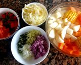 Foto del paso 1 de la receta: Guisado vegetariano. #delantaldorado #RecetaSalvadora