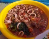 Foto langkah ke 4 dari resep Cumi saus padang.