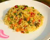 Vegetable Jollof ricematakin girki5 hoto