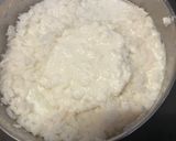 A picture of step 1 of Curd Rice.