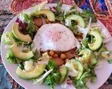 Foto del paso 6 de la receta Garbanzos en ensalada con sobrasada, butifarra y huevo