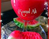 A picture of step 1 of Water melon Drink.
