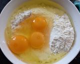 Hình bước làm 2 của món Bánh da lợn nướng trứng sữa