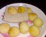 A picture of step 7 of Paneer kofta in white gravy.