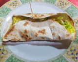 Foto del paso 4 de la receta: Fajitas de jamón, queso y lechuga