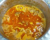 A picture of step 2 of Chicken curry.