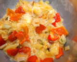 Foto del paso 6 de la receta: Tortilla de calçots y pimiento rojo
