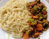 Broccoli stir fry and spaghetti recipe step 4 photo