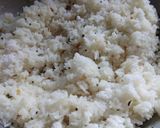 A picture of step 2 of Curd rice.