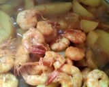 আলু বেগুন দিয়ে চিংড়ি মাছ (alu begun diye chingri mach Recipe in Bengali) রেসিপির ধাপ 4 ছবি