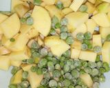 A picture of step 2 of Alu matar.
