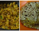 A picture of step 7 of Aloo paneer Paratha.