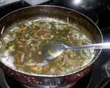 A picture of step 4 of Manchurian.