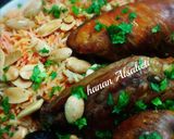 صورة لخطوة 1 من وصفة دجاج بالرز الملون 😋😋😋