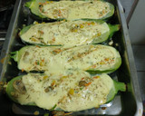Foto del paso 5 de la receta: Zapallo italiano Relleno Vegetariano