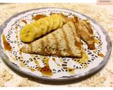 รูปขั้นตอนการทำที่ 9 ของ 🥪แซนด์วิชข้าวโอ๊ตบานาน่า🍌