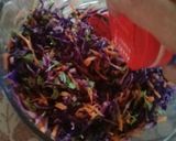 Foto del paso 4 de la receta: Ensalada de repollo morado 💜