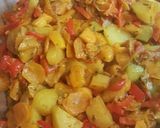 Une image de l'étape 2 de Poêlé de Potirons, Carottes &Patates.
