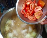 A picture of step 4 of Chicken Soup.