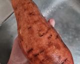 Foto del paso 1 de la receta: Snack saludable de boniato 🍠. Solo un ingrediente ♥