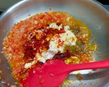 A picture of step 4 of Vadi Subzi.