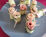Foto del paso 1 de la receta: Rollitos de calabacín y bacon