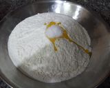 A picture of step 1 of Lachay dar Till walay parathay.