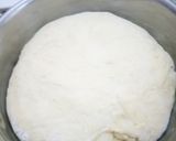 A picture of step 1 of Cinnamon rolls.