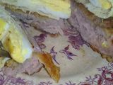 Milanesa rellena con poncho