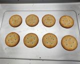 A picture of step 1 of Cheesy Monaco Biscuit Bites.