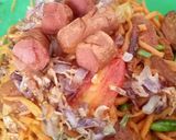 Foto langkah ke 10 dari resep Mie Gomak / Mie Besar Goreng.