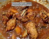 Gambar langkah 6 resipi Ayam Masak Bali.