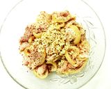 Hình bước làm 1 của món Bò Tơ Xào Củ Kiệu