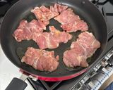 A picture of step 1 of One pan Thai red curry.