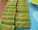 Foto langkah ke 3 dari resep Risol Isi Keju Matcha Crunchy.
