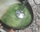 A picture of step 2 of Spinach soup🥣.